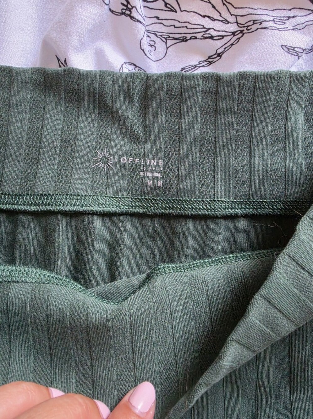 Classic Ribbed Mini Skirt - Picture 2 of 3